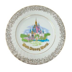Walt Disney World Vintage Souvenir Plate Collectible Decorative Made in Japan